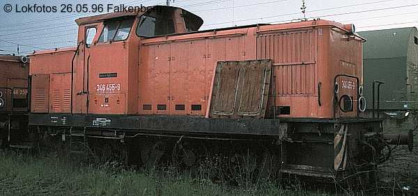 Kein weiteres Foto der Lok 455 vorhanden