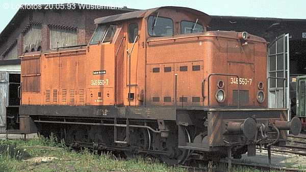 Kein weiteres Foto der Lok 550 vorhanden