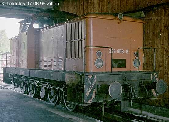 Kein weiteres Foto der Lok 658 vorhanden