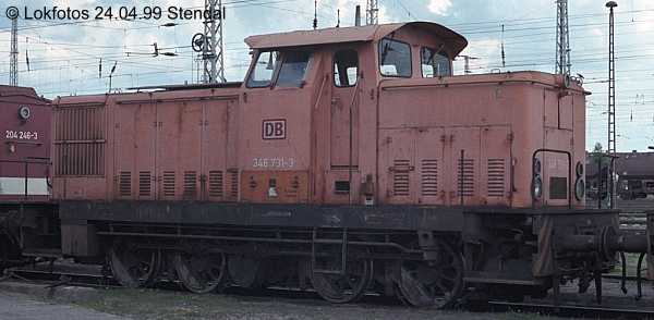 Kein weiteres Foto der Lok 731 vorhanden