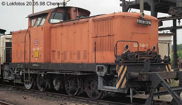 Kein weiteres Foto der Lok 748 vorhanden