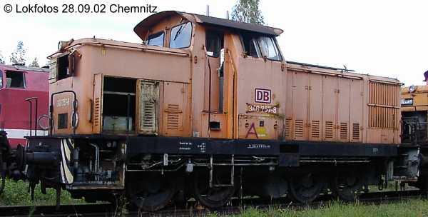 Kein weiteres Foto der Lok 757 vorhanden