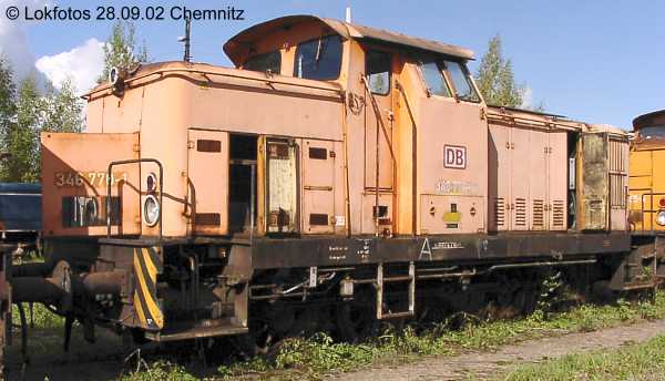 Kein weiteres Foto der Lok 770 vorhanden