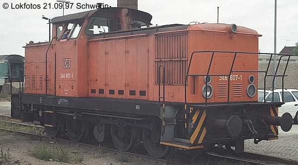 Kein weiteres Foto der Lok 807 vorhanden