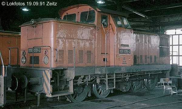 Kein weiteres Foto der Lok 820 vorhanden