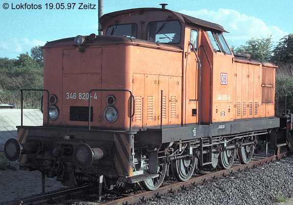 Kein weiteres Foto der Lok 820 vorhanden