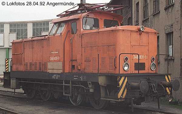 Kein weiteres Foto der Lok 831 vorhanden