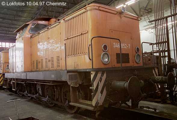 Kein weiteres Foto der Lok 852 vorhanden