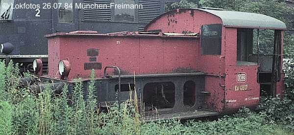 Kein weiteres Foto der Lok 001 vorhanden