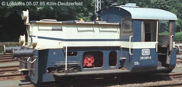 Kein weiteres Foto der Lok 005 vorhanden