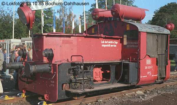 Kein weiteres Foto der Lok 020 vorhanden